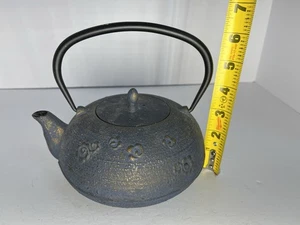 Japanischer Gusseisen Tetsubin Wasserkocher Teekanne Teezeremonie Nanbu Tekki - Bild 1 von 14