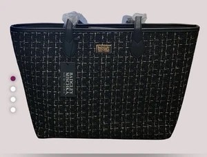Badgley Mischka New York Damen Tasche groß schwarz & gold - Bild 1 von 6