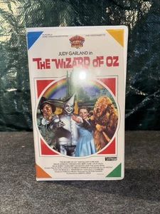 The Wizard of Oz 1939 VHS Tape 1985 Viddy-Oh! MGM Clamshell - Picture 1 of 2