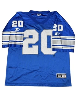 Vintage Detroit Lions Barry Sanders #20 Football NFL Jersey Size 48 Xlarge Used - Picture 1 of 10