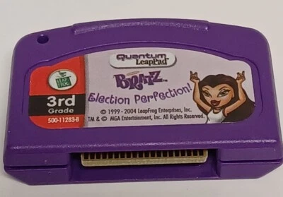 Leapfrog Leappad Learning System Replacement Cartridge Bratz Election Perfection - Image 1 of 3