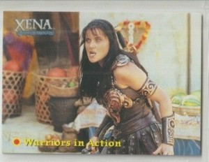 Topps Xenia Warrior Princess Season 4 TV Show Trading Card #58 Lucy Lawless Xena