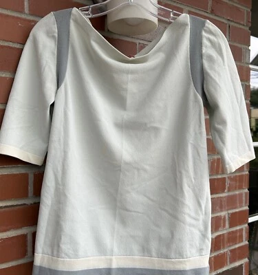 Prada Womens Sweater Boat Neck Ice Blue Viscose Size 46 - Image 1 of 4