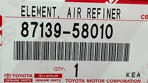 TOYOTA GENUINE A/D POLLEN FILTER "8713958010" - Picture 1 of 2