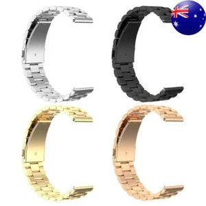 Metal 20mm Wrist Strap Watch Band for Galaxy Watch Active 2 40/44mm - Zdjęcie 1 z 18