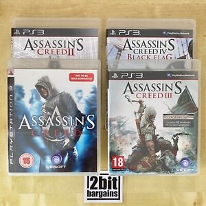 Assassins’s Creed 1 to 4▪️Playstation 3 / PS3 Games▪️Complete