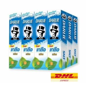 12 x DARLIE SALZ FRISCH VITAMIN E STÄRKEN GUMMIFLUORID ZAHNPASTA NATÜRLICH 35g - Bild 1 von 6