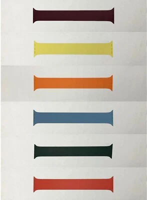 Genuine Apple Watch Silicone Solo Loop 42mm 44mm 45mm 49mm Series 3 4 5 6 7 8 SE - Image 1 of 2