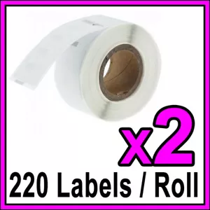 2x Compatible Dymo Seiko 99017 Label 12mm x 50mm S0722460 LabelWriter 450 Turbo - Bild 1 von 5