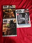 2x Star Wars Mandalorian Yoda Prime 3D Jigsaw Puzzles and Imperial Tie Fighter