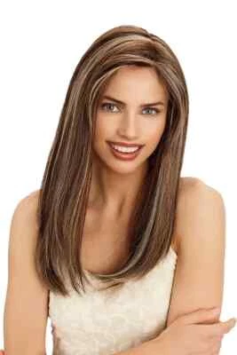 Peruca PLF005HM Louis Ferre *MAIOR PARTE DAS CORES* VOCÊ ESCOLHE LaceFront MonoTop amarrada à mão - Imagem 1 de 4