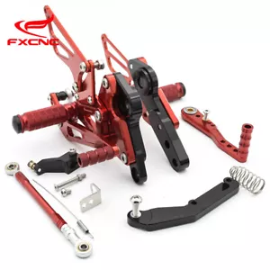 Para Yamaha FZ-09/MT09 2013-2018 2019 2020 CNC reposapiés estriberas - Imagen 1 de 16