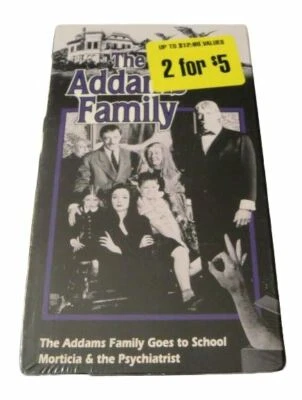 THE ADDAMS FAMILY VHS video tape FACTORY SEALED Seal tv series show halloween - Image 1 of 4