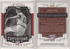 2015 Panini Cooperstown HOF Chronicles Red /35 Jim Palmer #51 HOF