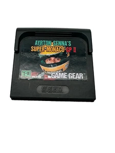 Sega Game Gear- Ayrton Senna´s Super Monaco GP II - nur Modul - Bild 1 von 2