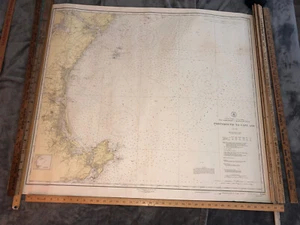 NOAA 1941 Beautiful Original!! Portsmouth NH to Cape Ann MA Gulf of Maine 1206 - Picture 1 of 12