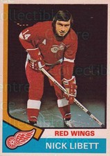 1974-75 O-Pee-Chee #193 Nick Libett