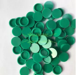 100 Stück LINEARFÜHRUNGSSCHIENE STAUBSCHUTZKAPPEN GRÜN 6 STIL C4-C14 - Bild 1 von 1