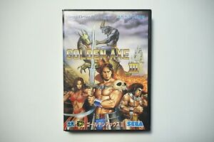 Sega Mega Drive Golden Axe III 3 boxed Japan MD game US Seller