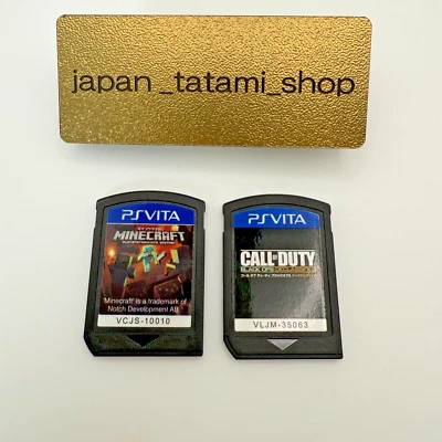 SONY PS VITA MINECRAFT CALL OF DUTY SET PlayStation Vita Edition Japanese - Image 1 of 4