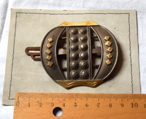 Gürtelschnalle um 1920 für Kleider bzw. Mantel ungebraucht - Bild 1 von 3