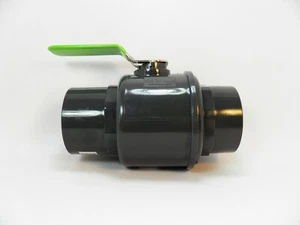 SCHEDULE 80 PVC BALL VALVE LEVER HANDLE COMMERCIAL QUALITY EASY- ACCURATE ON/OFF - Picture 1 of 1
