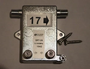SRT-2A-17 Blonder Tongue Indoor-Grade Directional Coupler/Tap 2 Output 17 db - Picture 1 of 1