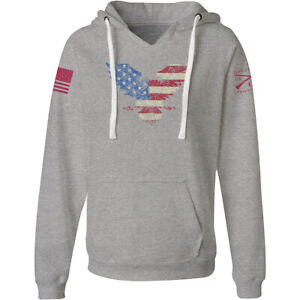 Grunt Style Women's Freagle Pullover Hoodie - Heather Gray