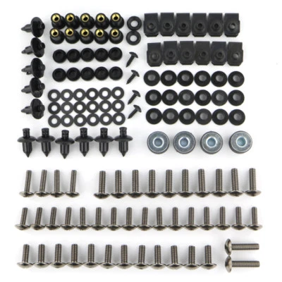Kit de tornillos de tuercas de carenado de acero aptos para Suzuki GSR 400 GSR 600 GSR 750/1000  Foto 1 de 4