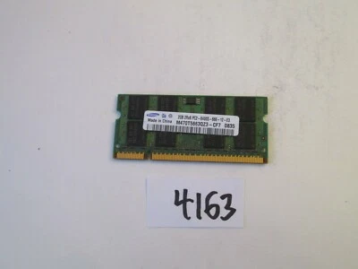 Samsung M470T5663QZ3-CF7 2Gb 800Mhz PC2-6400 DDR2 SODIMM laptop memory RAM (4163 - Image 1 of 2