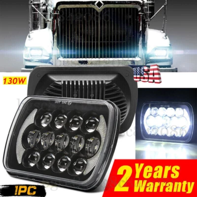 For International Harvester 9900 9200 9400i 4700 4800 7x6inch Led Halo Headlight - Image 1 of 4