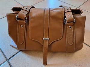 TOP! Hamled Hamburg Schicke Handtasche Braun 27 x 32 cm Schultertasche - Bild 1 von 10