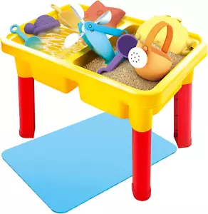 Sand and Water Table for Toddlers – 3In1 Indoor & Outdoor Water Table for Kids – - Picture 1 of 10