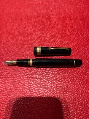 Vintage Omas Old Style Milford Füller Fountain Pen 750 Gold Feder M Top - Bild 1 von 4