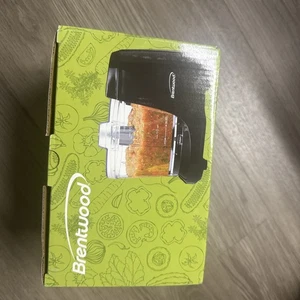 Brentwood MC-109BK Mini Tritatutto per Alimenti Nero Capacità 1,5 Tazze Nuovo con scatola - Foto 1 di 6