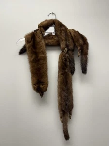 JL Hudson Mink Scarf - Picture 1 of 5