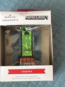 Hallmark Minecraft Creeper Christmas Ornament 2024 NEW - Picture 1 of 4