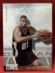 2007-08 Topps Luxury Box Silver💥Tim Duncan💥 52/75🏀 #21 SpursHOF - Bild 1 von 3