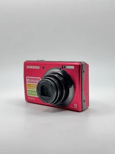 Samsung SL620 12.2 Mega Pixels 5x Optical Zoom Red Compact Digital Camera TESTED - Picture 1 of 6