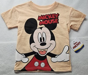 Disney Junior Mickey Mouse Unisex Toddler Short Sleeve Crewneck Tee, Size 2T/New - Picture 1 of 9