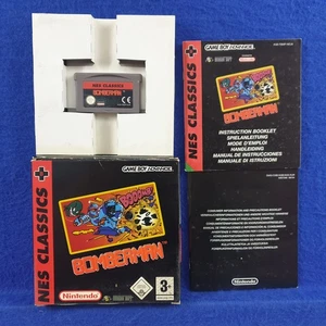 gba BOMBERMAN NES Classics Boxed With Manual Game Boy Advance PAL REGION FREE - Bild 1 von 17