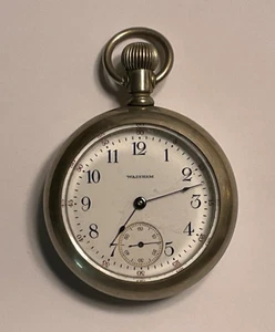 Reloj Bolsillo Waltham 15J Vintage c. 1917, Estuche #21100952, Estuche # 829221, Años 18 - Imagen 1 de 17