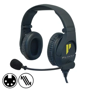 Pliant PHS-SB210-4F SmartBoom PRO Dual-Ear Headset - Picture 1 of 1