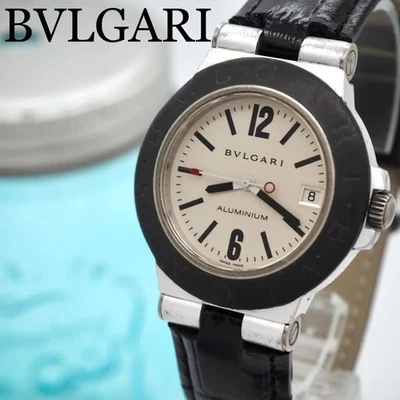 Reloj automático para hombre BVLGARI aluminio AL38TA 38mm esfera blanca Foto 1 de 4