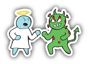 Gesundheit VS Virus Vinyl Aufkleber Autoaufkleber - "GRÖSSEN" - Bild 1 von 1