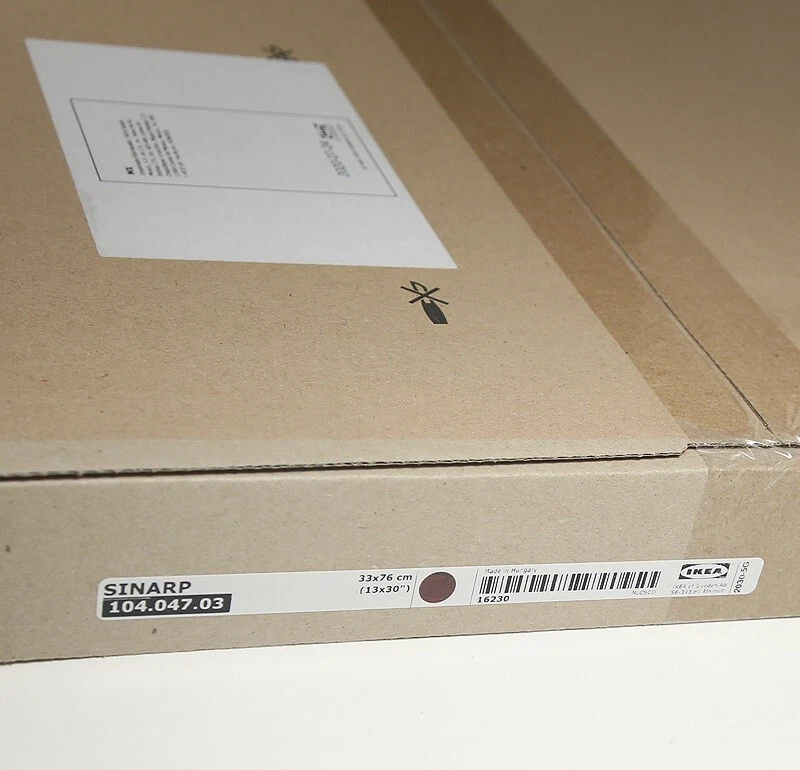 宜家 SINARP 转角底柜 2 件套门棕色 13x30 全新 104.047.03 — 第 1/1 张图片