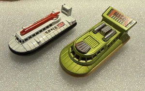 2 Vintage Matchbox Hovercrafts - Superfast 1972 Lesney England - Picture 1 of 5