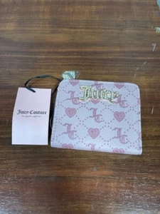 Cartera Juicy Couture Grid Imitación Perf Polvoriento Rubor Juicy Forever Pequeña Cremallera Alrededor - Imagen 1 de 3