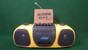 Vintage Craig Sports AM/FM Cassette Player/boombox Weather Resistant JS8223 - Picture 1 of 11