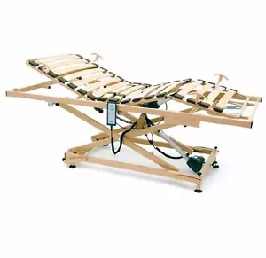Elektrischer Einlegerahmen Krankenbett Pflegebett Bett Burmeier 90 x 190 cm - Bild 1 von 2